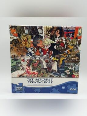The Saturday Evening Post 1000 Piece Jigsaw Puzzle 2012 by Mega Puzzles